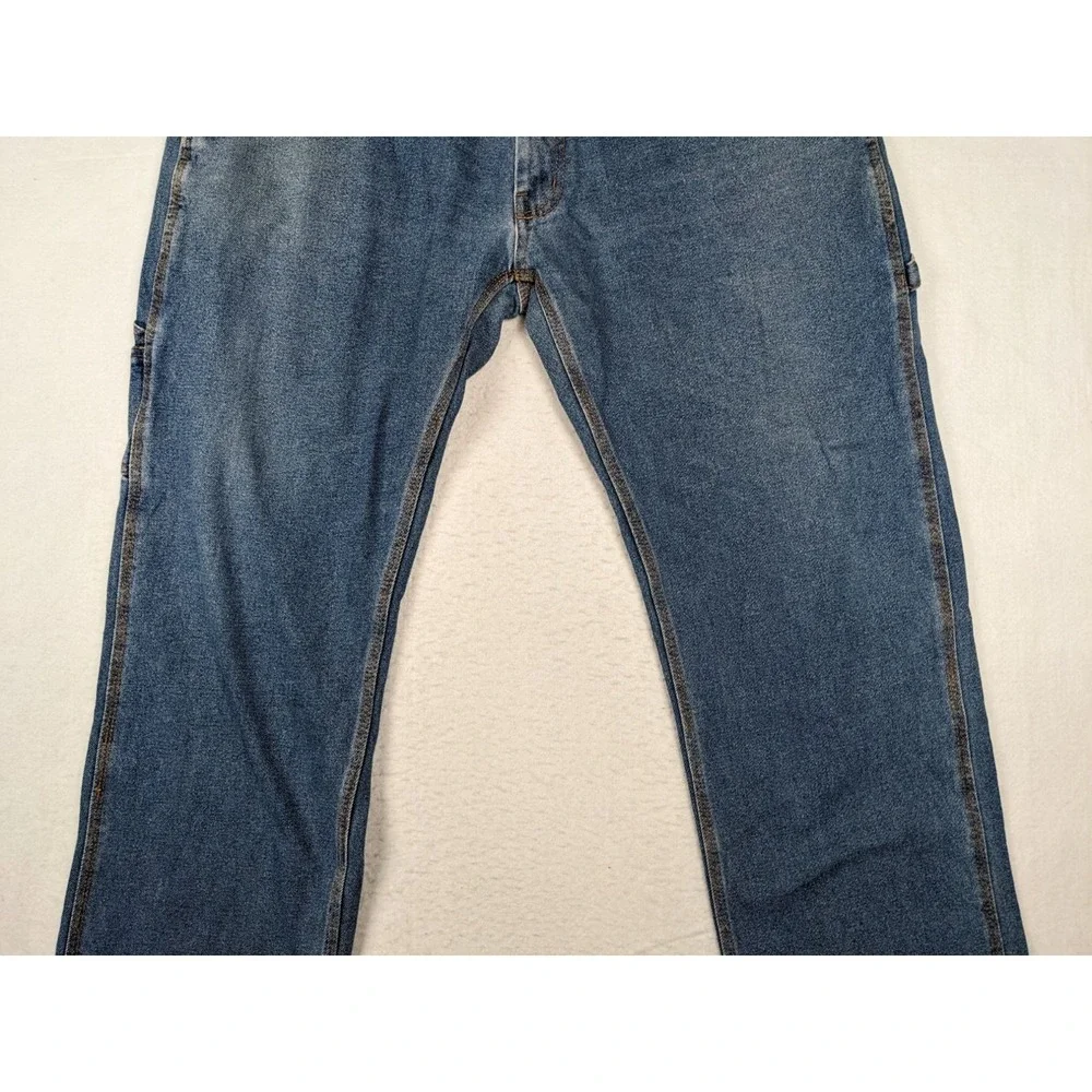 Key Mens Blue Denim Jeans Size 40 X 32 Cotton Blend